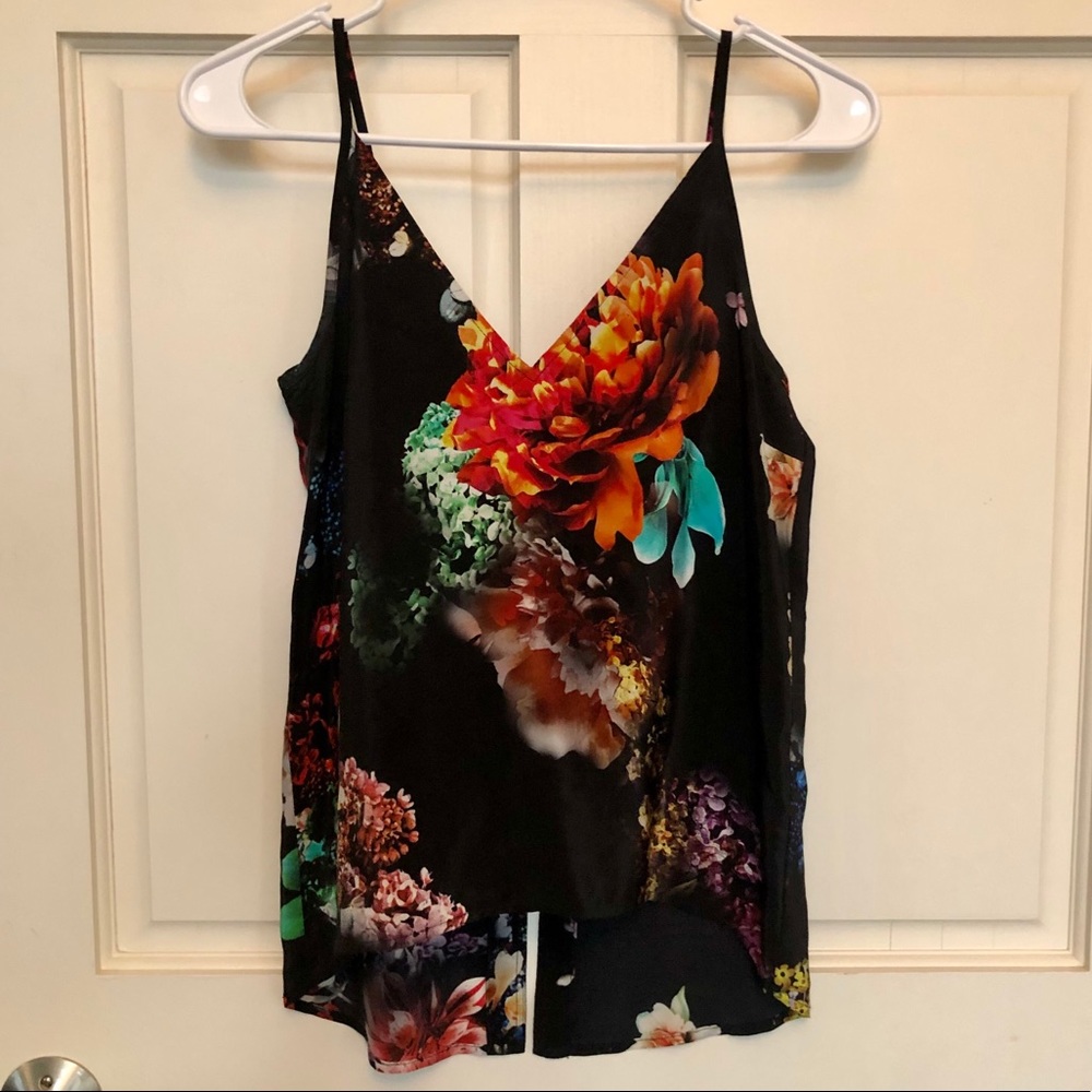 Amanda Uprichard High-low 100% Silk Top XS/P